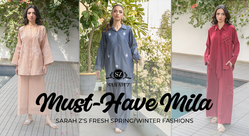 MUST-HAVE MILA: SARAH Z'S FRESH SPRING/WINTER FASHIONS