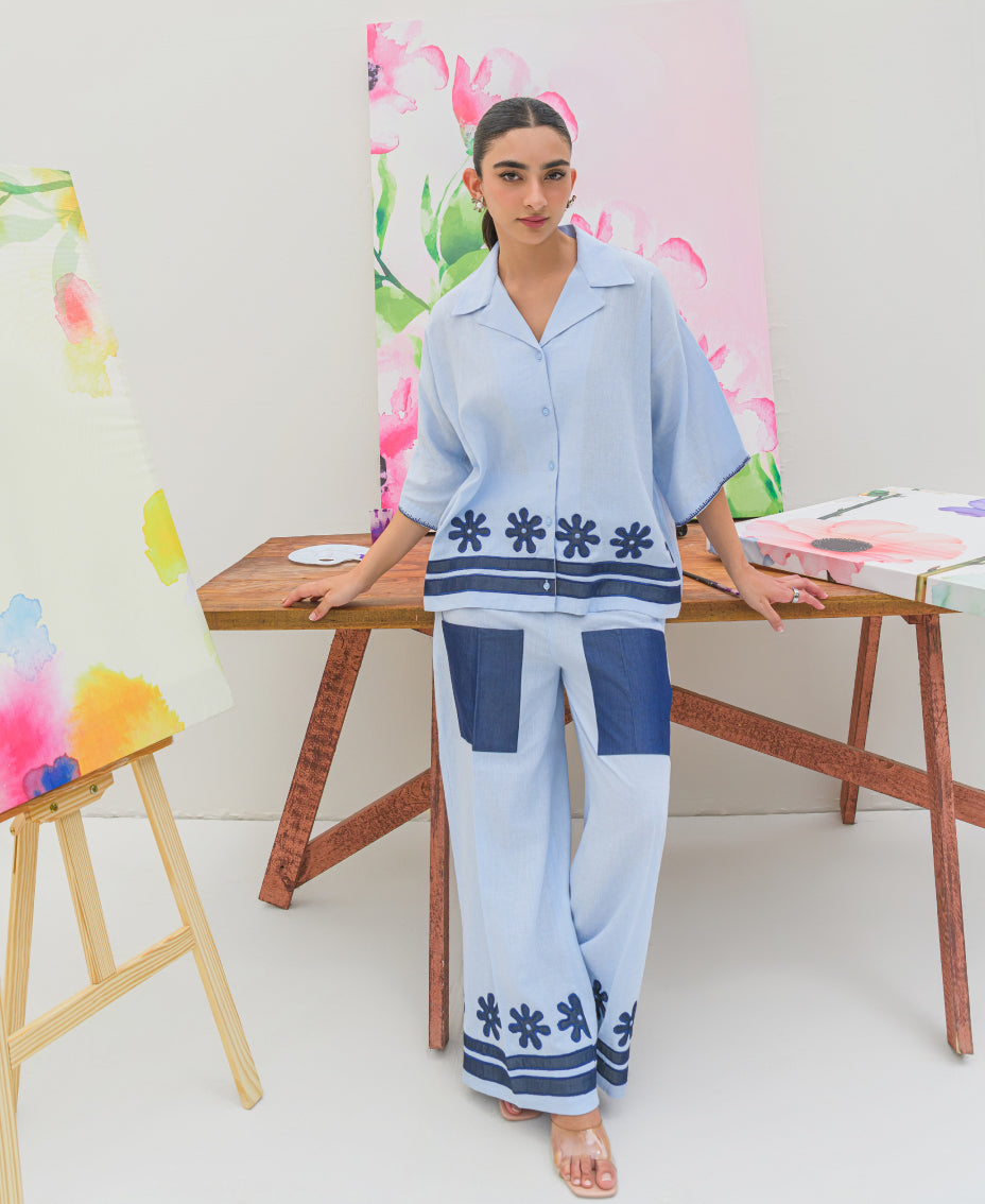 Shades of Blue Co-ord